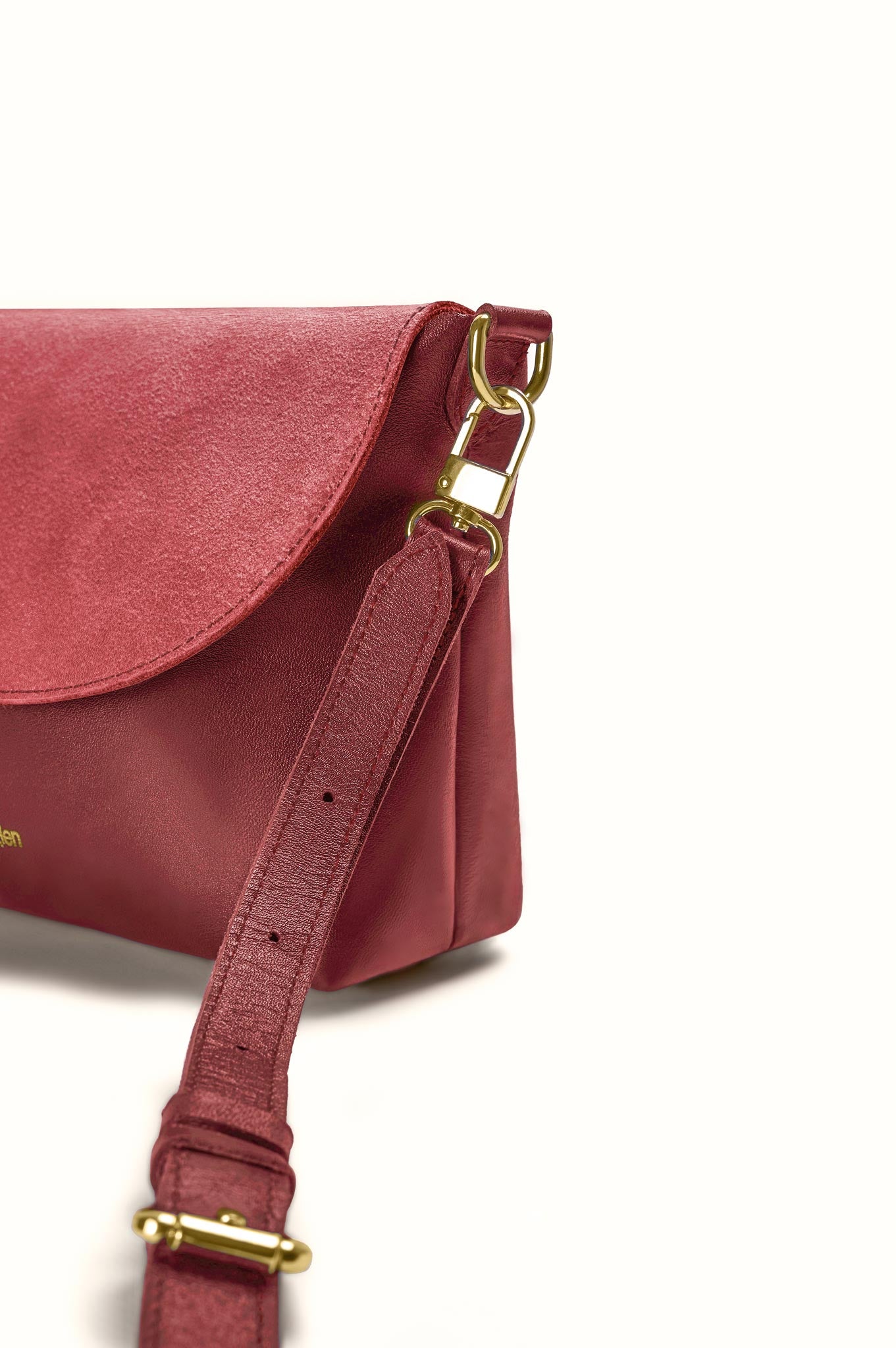 Aky Mini Suede Burgundy