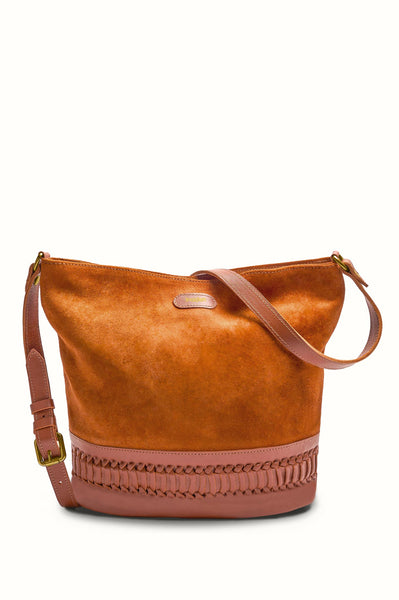 Sac Sofia Suède Camel