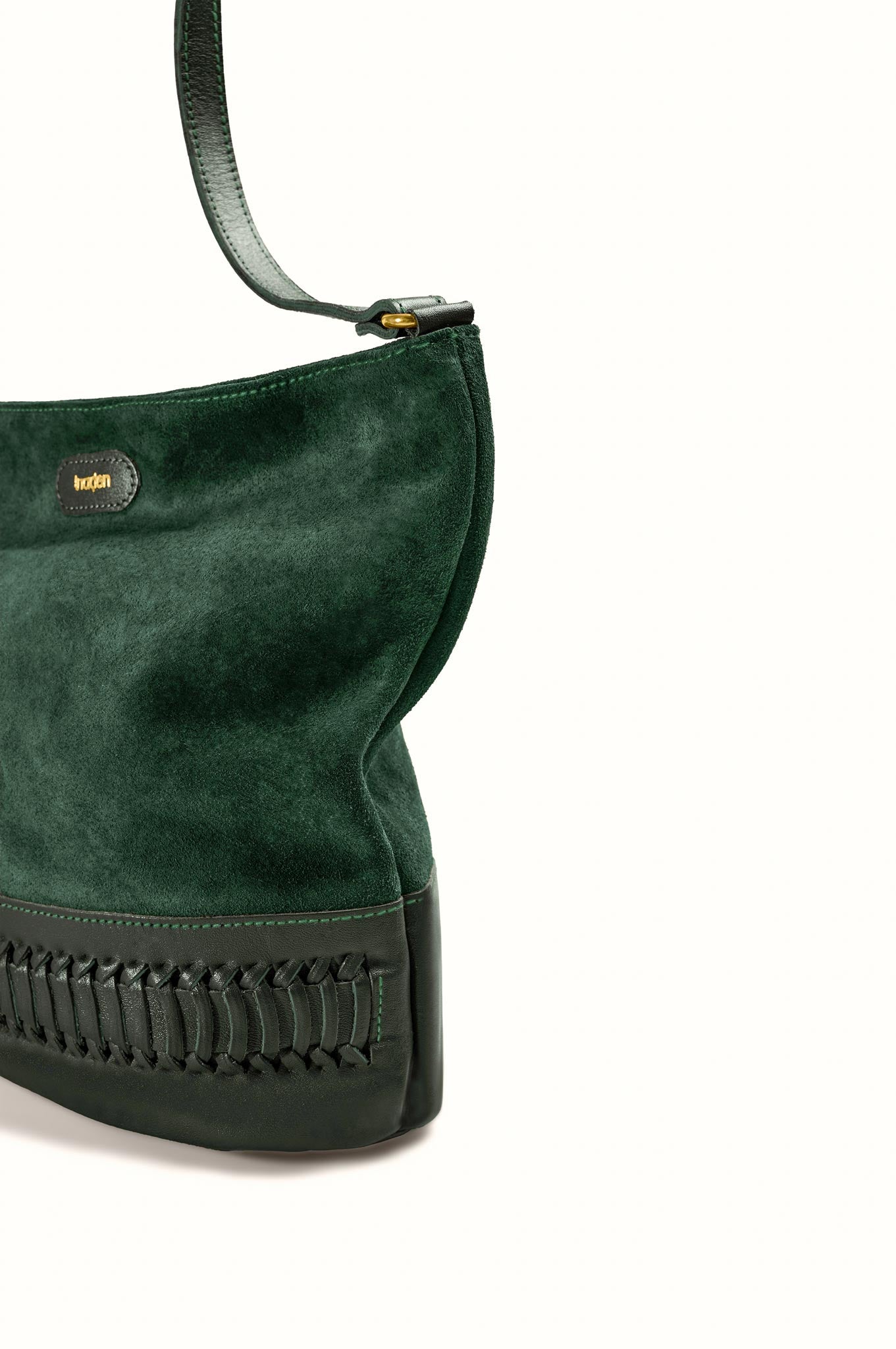 Sac Sofia Suède Vert